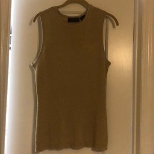 Laura Scott Woman Gold Tunic